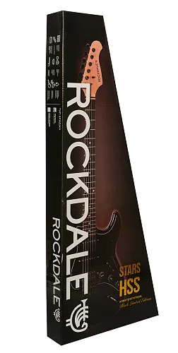 Rockdale Stars Black Limited Edition HSS BK Электрогитара