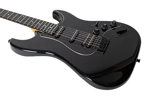 Rockdale Stars Black Limited Edition HSS BK Электрогитара
