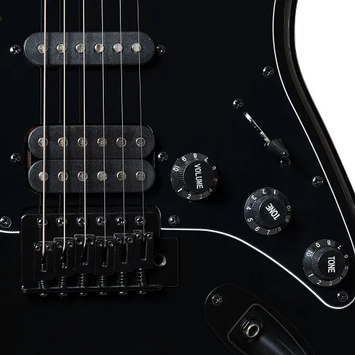 Rockdale Stars Black Limited Edition HSS BK Электрогитара